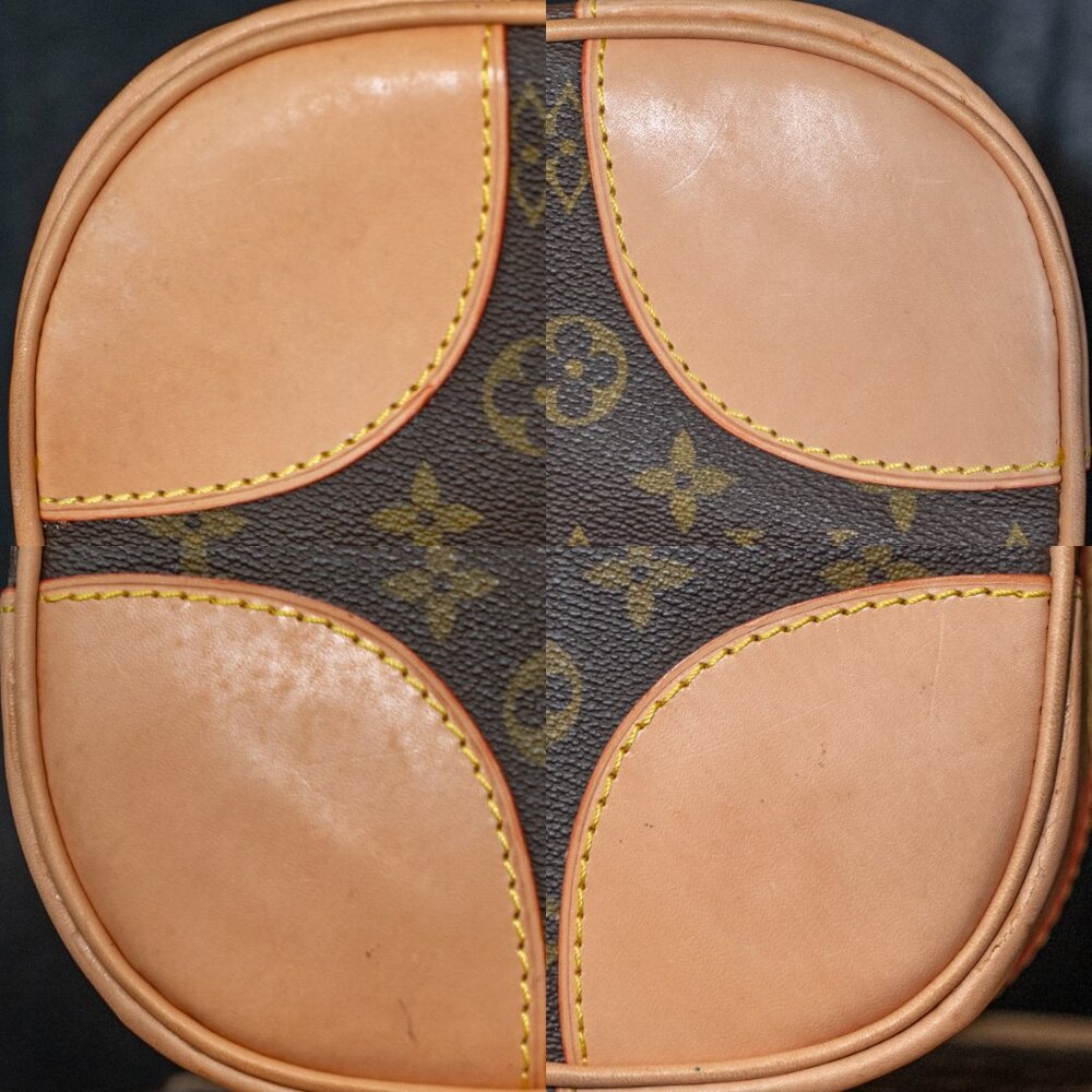 LOUIS VUITTON Monogram Canvas Suitcase - NEW LEATHER - VINTAGE TREASURE - Picture 14 of 16